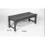Banc Adirondack en Hdpe sans dossier avec texture en bois (sans la table)-942851364