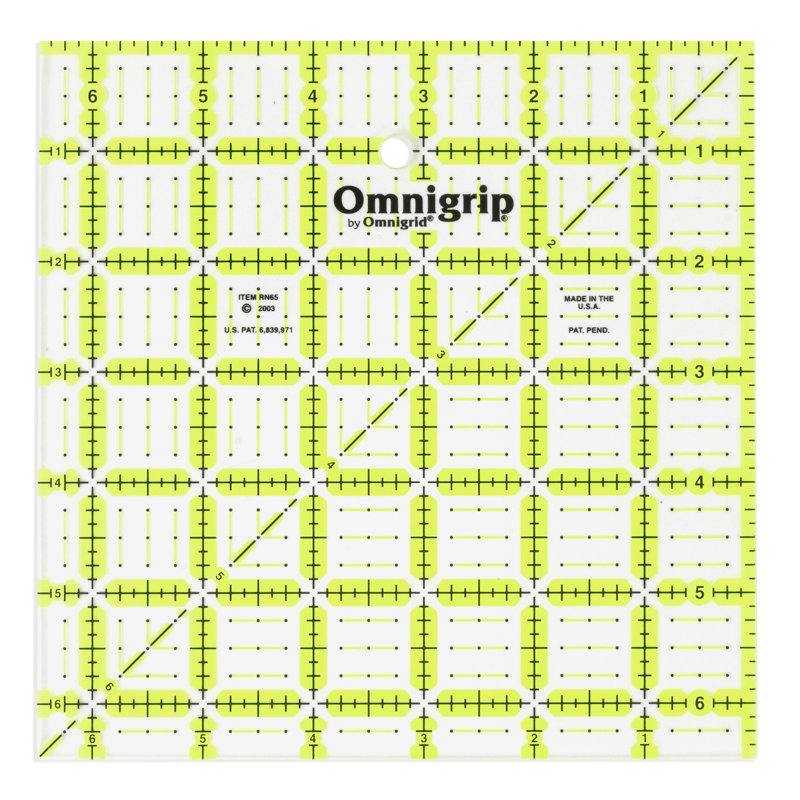 Ensemble de règles carrées antidérapantes Omnigrip