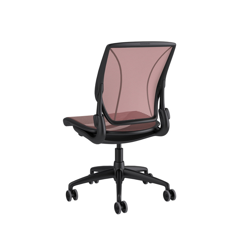 World Mesh Task Chair, Black, Black, Adjustable
