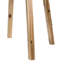 32,2 x 32,2 x 29,9 po, table en bois massif 32 x 30 po décontracté essentiel pour la salle à manger