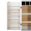 78.2" Tall Farmhouse Kitchen Pantry Cabinet With 8 Door Shelves-125542882