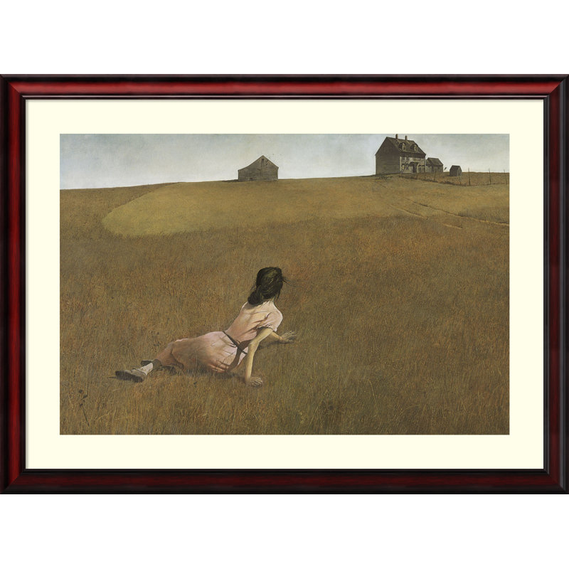 « christina world », reproduction d’impression encadrée