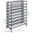Harriette 54 Bottle Floor Wine Bottle Rack in Grey