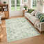 Rectangle Vintage Look Synthetic Area Rug-476901370