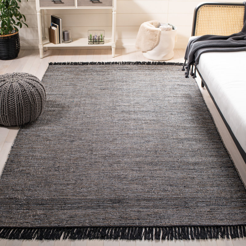 Montauk Hand Woven Cotton Rug, Rectangle 5' x 8'
