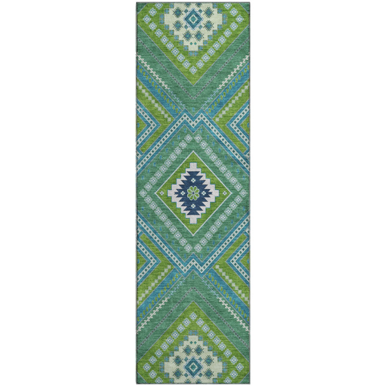 Premium Machine Washable Colmenero AMF1010 Tribal Rug