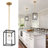 1-Light Modern Glass Single Pendant-100960238