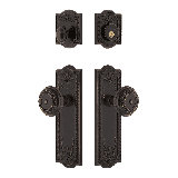 Nostalgic Warehouse Meadows Entry Set with Meadows Knob