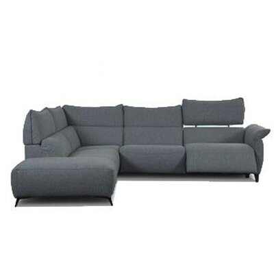 Charlie 154"" Wide Symmetrical Reclining Corner Sectional -  Nocci Home, ELH-CHARLIE-LSECL
