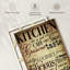 «Kitchen Inspiration» - Impression sur toile tendue-1180703060