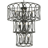 Palace  26 - Light Candle Style Tiered Chandelier