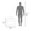 Meuble-lavabo de salle de bain avec lavabo, 2 portes, blanc-778177629