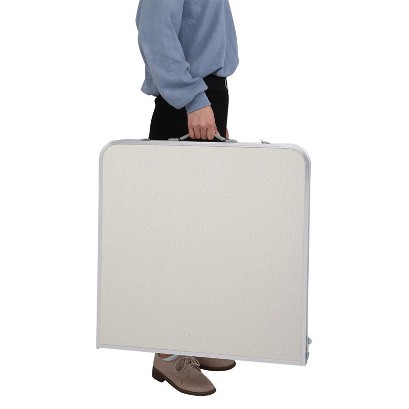 Table pliante rectangulaire réglable 47,2 po