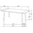 Governess Natural Mango And Black Rectangular Dining Table