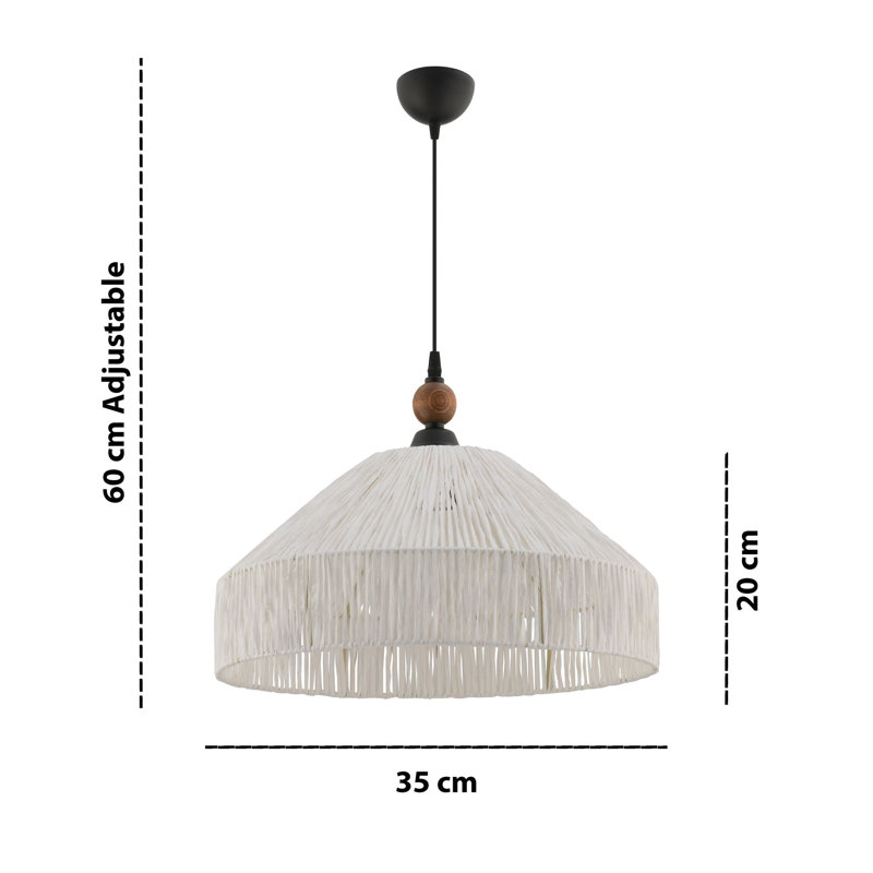 Chandelier, White