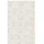 Tapis floral gris / beige en laine / coton touffeté à la main Ebony 928-108597139