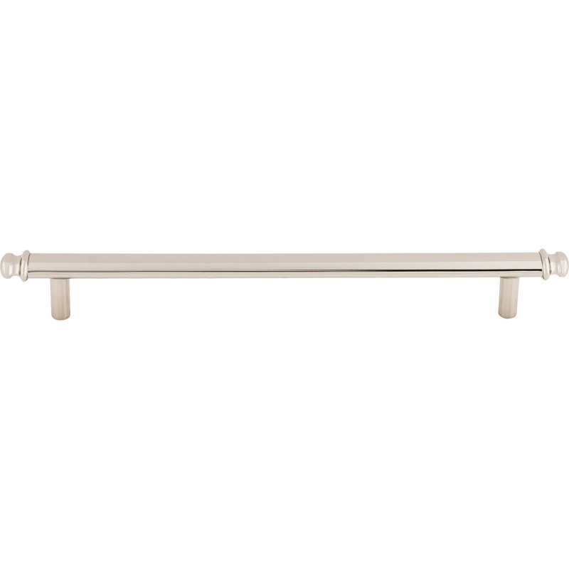 Julian Bar pull, Polished Nickel, 7 9/16" Center to Center