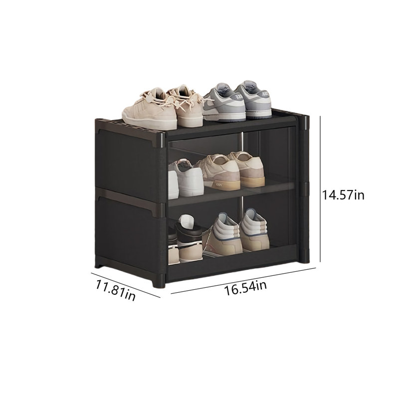Range-chaussures multicouche anti-poussière - Range-chaussures simple