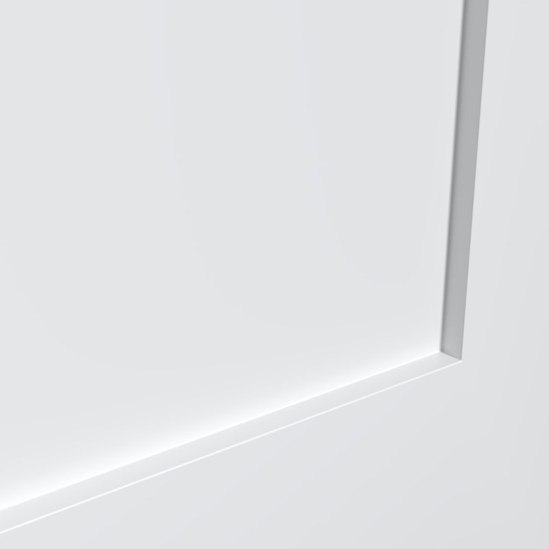 Porte standard apprêtée en bois massif, 22 po x 80 po
