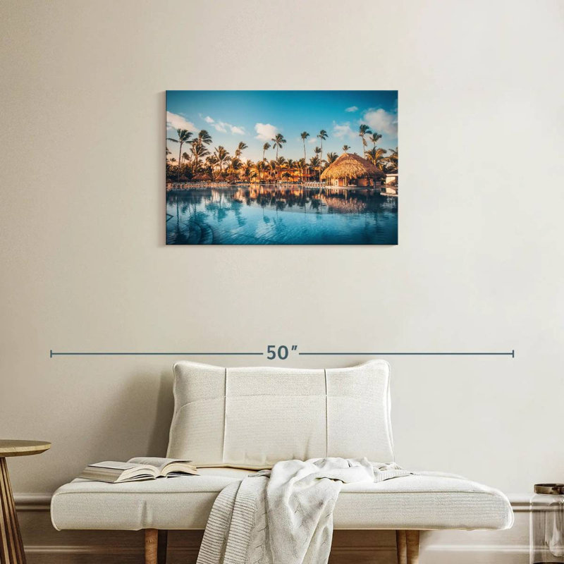 Alvord Summer At Beach Resort, H 20 po x l 30 po