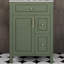 Ensemble de meuble-lavabo autoportant 24 po avec comptoir en céramique 24 po-434088549