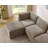  Cann 6-Piece Upholstered Modular Sectional Couch With Ottoman-506443655