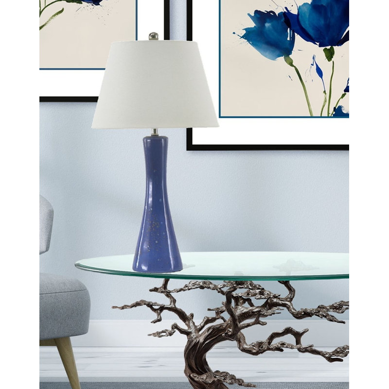 Lampe de table 28 po Stratus, Bleu