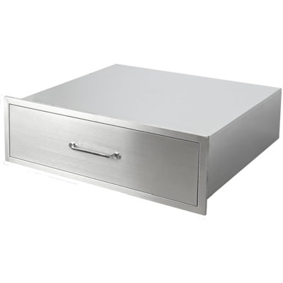 Outdoor Kitchen Drawers 76.2cmX25.4cm Stainless Steel BBQ Drawer