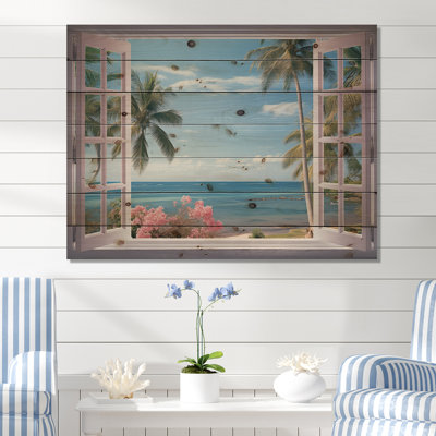 Rehkop - Coastal Wood Wall Decor Panels