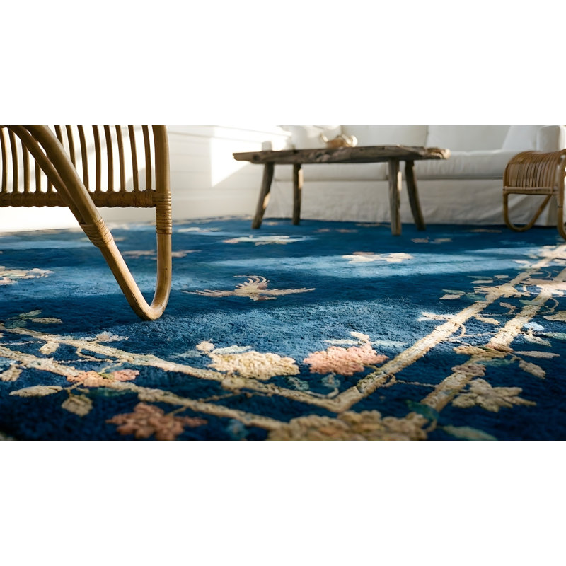 Tapis antique chinois noué