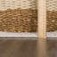 Tapis beige à rayures Dera-869041065