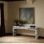 Henn 78.75 in. Marble Console Table