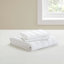 Couette rayée entièrement tissée avec revers en microfibre semblable au nuage, résiste au boulochage, idéale pour les peaux sensibles