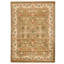 High-Quality Hand-Knotted Brown And Cream Area Rug