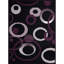 Tapis géométrique prune Gober-696177317