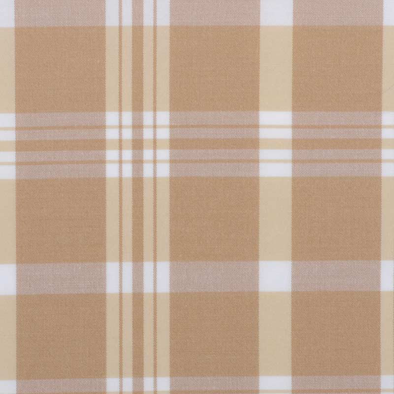 Tissu à carreaux Sutton, Caramel