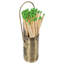 Modern Ember Match Stick Holder  | Decorative Metal Storage Bucket-1851811979