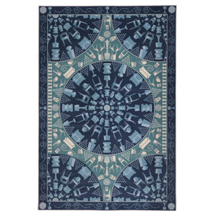 Tapis à motif d'icônes