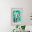 Parrot Profile - Single Picture Frame Print-1645560876