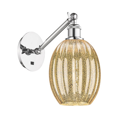 Jeri - 1 lumière - abat-jour mercure Jeri - applique