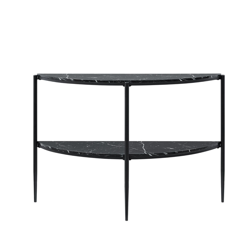 Buxton Metal Base Writing Desk, Rustic Oak Incorrect