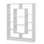 Cilegon 141.8cm H x 130cm W Bookcase-25304960