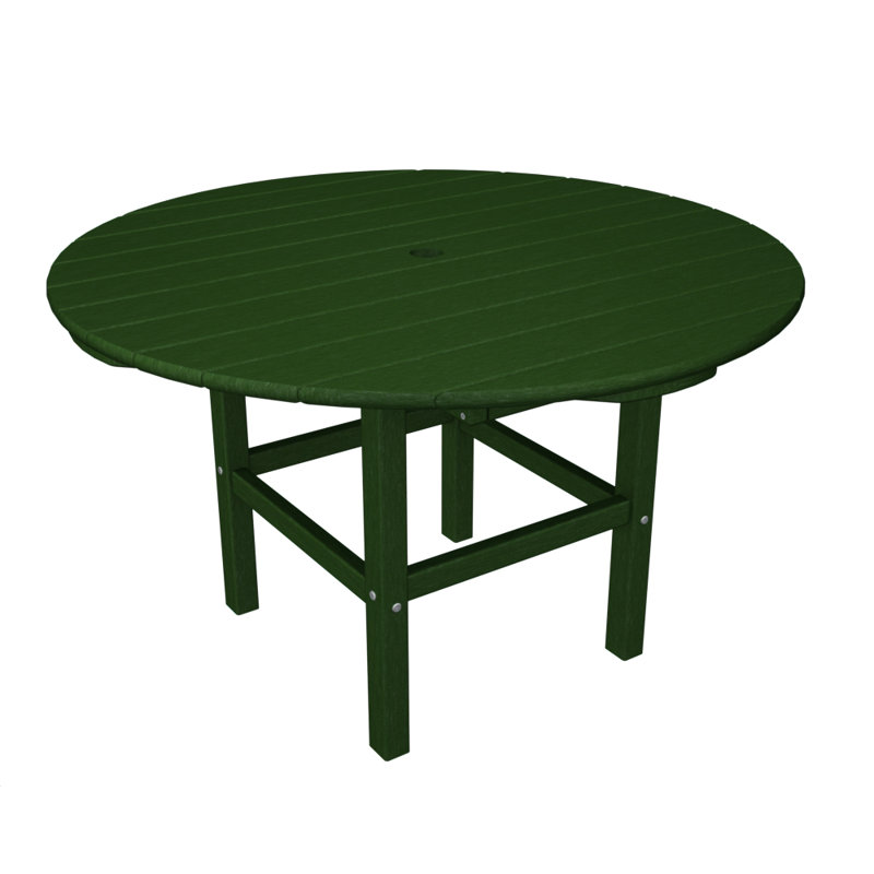 POLYWOOD Kids 37" Dining Table, Green