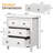 3-Drawer Nightstand, 23.6'' Wood Storage Chest-185163922