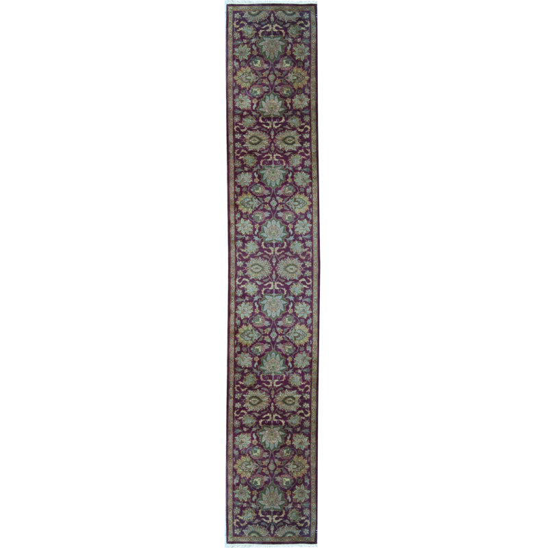 Wool Floral Area Rug