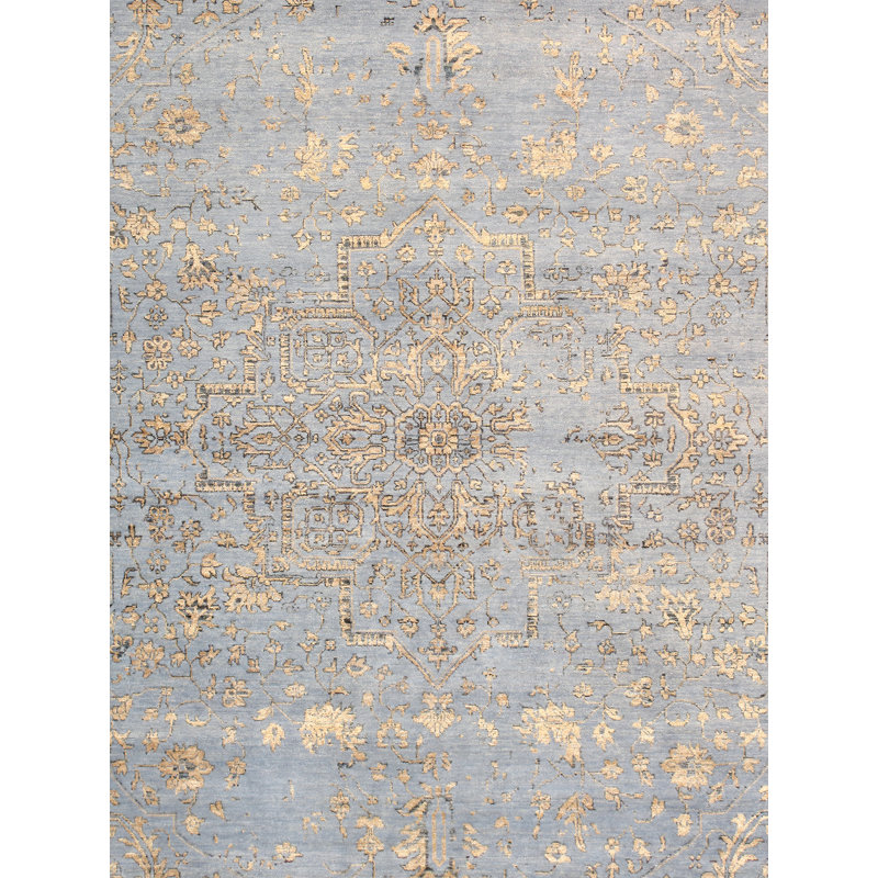 Handmade Floral Area Rug