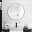 Grand miroir rond 24 po