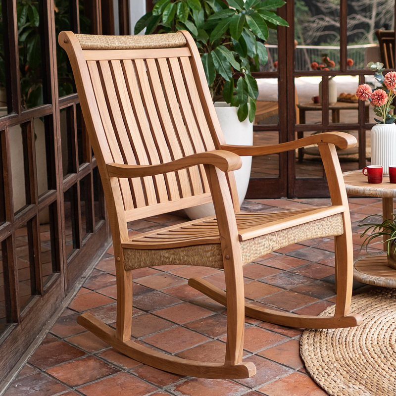 Amodio 2-Person Teak Outdoor Seating Group