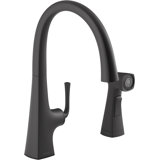 Graze Kitchen Sink Swing Spout Faucet With Sidespray