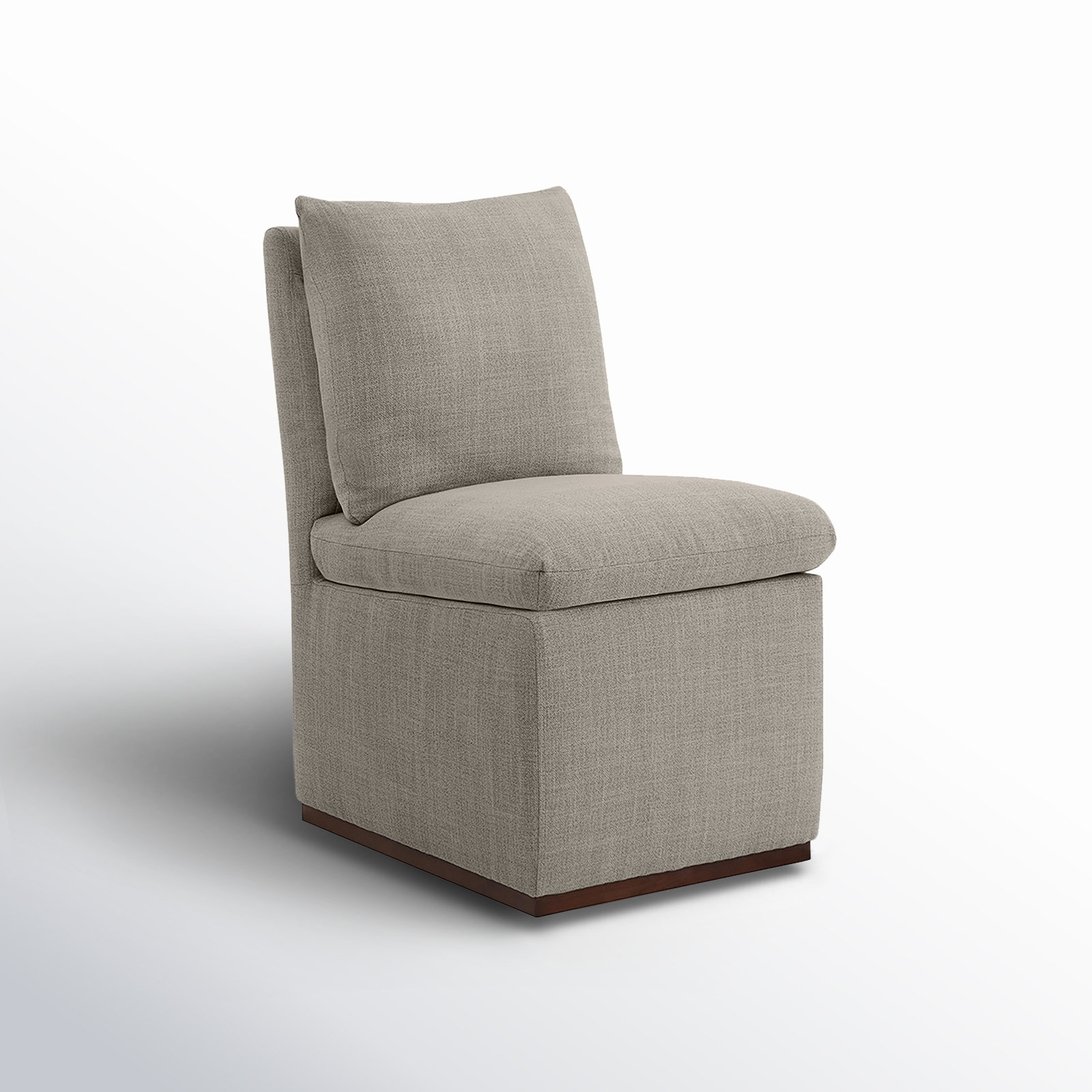 Bobbi Linen Side Chair, Effie Flax Performance Linen